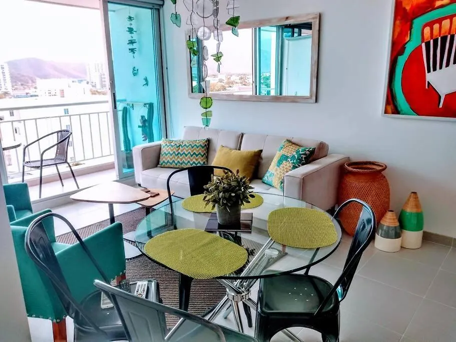 Estupendo Y Tranquilo Apartamento En Santa Marta Gaira